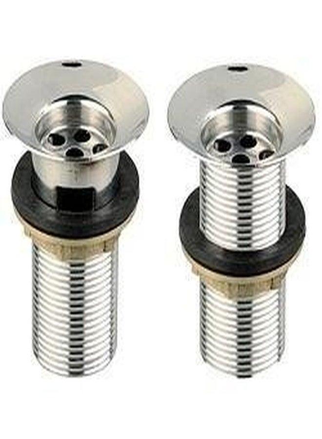SHRUTI 1803 Brass Heavy Duty Full Thread Wash Basin Waste Coupling (Metallic) - Image 2